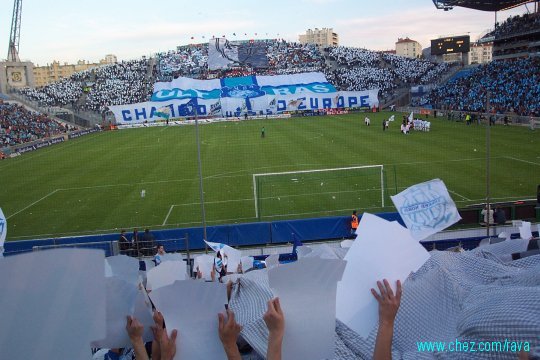 Tifo - 5 minutes avant le match