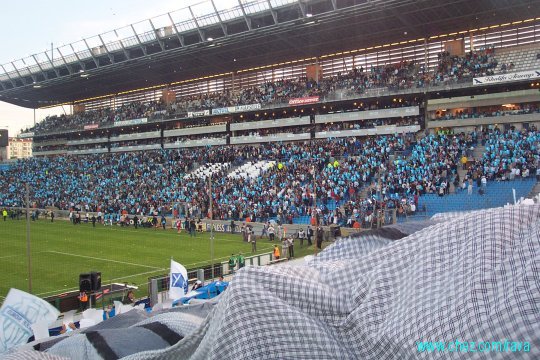 Tifo - 5 minutes avant le match