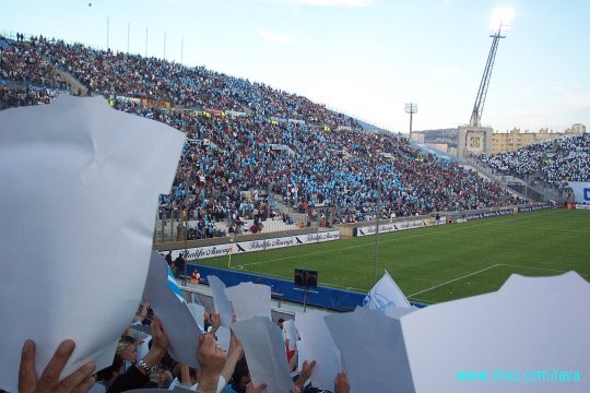 Tifo - 5 minutes avant le match
