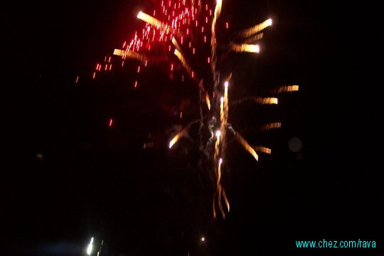 Feux d'artifice - 23h00