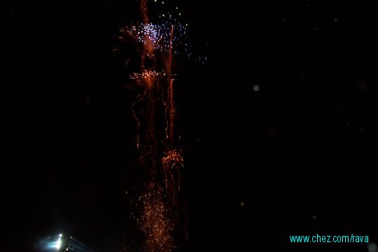 Feux d'artifice - 23h00