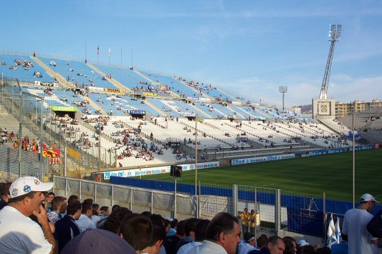 La tribune ganay - 2h00 avant le match