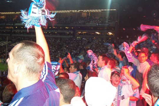 Toujours fid&egrave;les les supporters